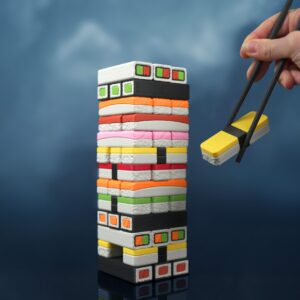 Sushi Stack Tumble Tower Game – Original Board Game Gift